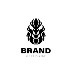 Chimera Logo. Chimera Logo Design. Chimera Logo Brand. Chimera Logo Vector Design Isolated on White Background