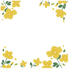 게나리, 노란꽃