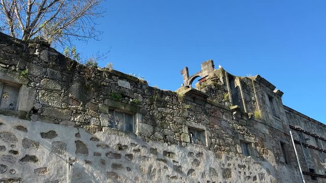 ruins of an old castle