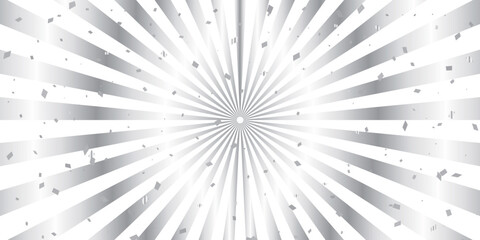 Obraz premium フレーム スクリーントーン シルエット 背景