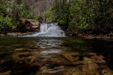 Obraz premium Hemlock Falls, Chattahoochee national forest, Georgia