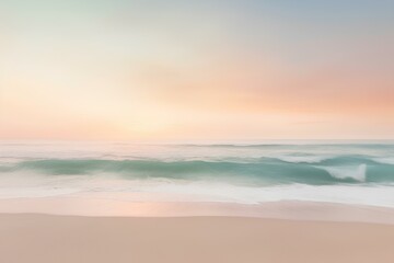 Obraz premium sunset on the beach