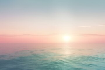 Obraz premium sunset over the sea