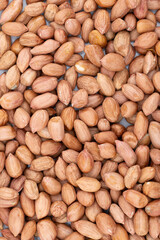 Capture the natural appeal and nutty aroma of roasted peanuts with this detailed close-up. 