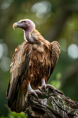 Majestic Vulture: The Apex Scavenger in its Natural Habitat