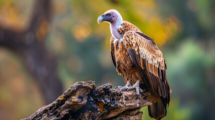 Majestic Vulture: The Apex Scavenger in its Natural Habitat