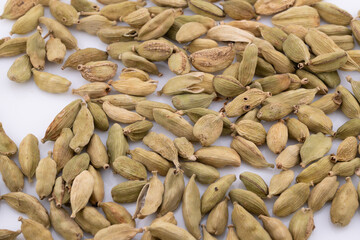 Capture the subtle beauty and fragrant allure of cardamom with this detailed close-up. 