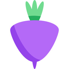 Health Fruits - icon - flat 