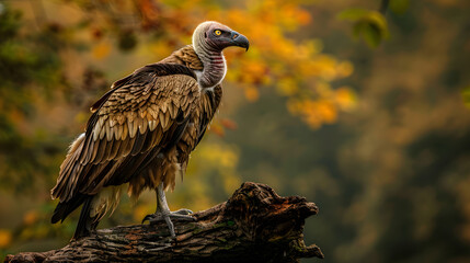 Majestic Vulture: The Apex Scavenger in its Natural Habitat