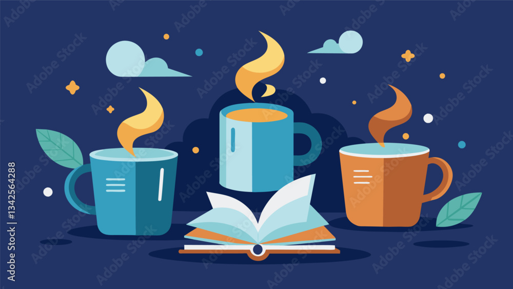 Poster the gentle clinking of mugs and the occasional sound of pages turning provided a relaxing soundtrack