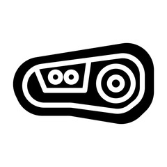 car light Solid icon © Darwin Mulya