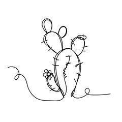 mexico themed element doodle vector illustration, line brush. Element, hand lettering. Vector hand doodle