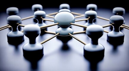 AI Network  Global Connectivity  Data Analysis  Business Technology