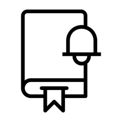 notification Line Icon