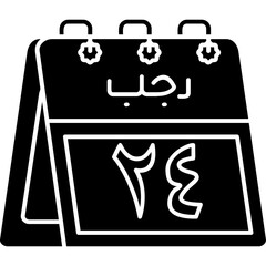 24th Rajab Icon