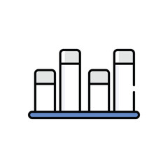 Graph Bar vector icon