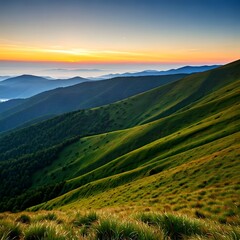 Fototapeta premium Amedzofe Mountains – Scenic Highlands of Ghana