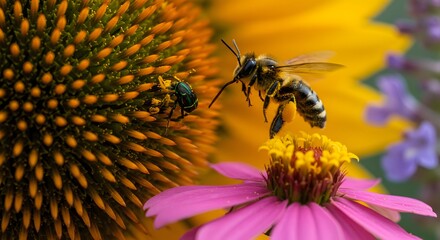 bee on a flower
