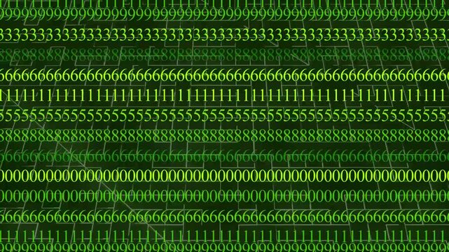 digital flickering computer programming abstract background animation, futuristic modern technology concept