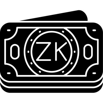 Zambian Kwacha Icon