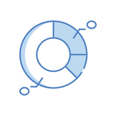 Pie Chart vector icon