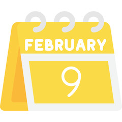 9th February Icon