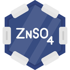 Zinc Sulfate Icon