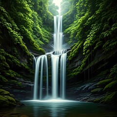 Erin Ijesha Waterfall – A Cascading Waterfall in the Forest