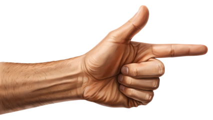 Transparent Background, Pointing Finger, Human hand sign Gesture index finger