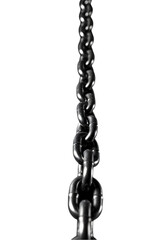 Obraz premium Chain link Realistic seamless metal 