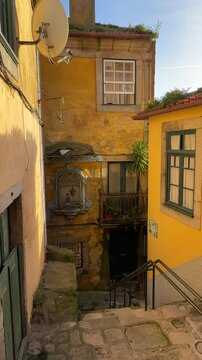 street in the old city of porto