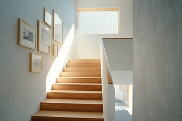 staircase in the house