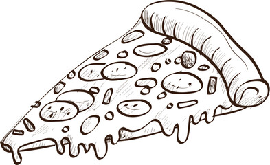 vector illustration of an octopus