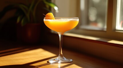 A chilled margarita or a refreshing daiquiri, a cocktail delight, ready to be savored in the warmth of a sunlit day.