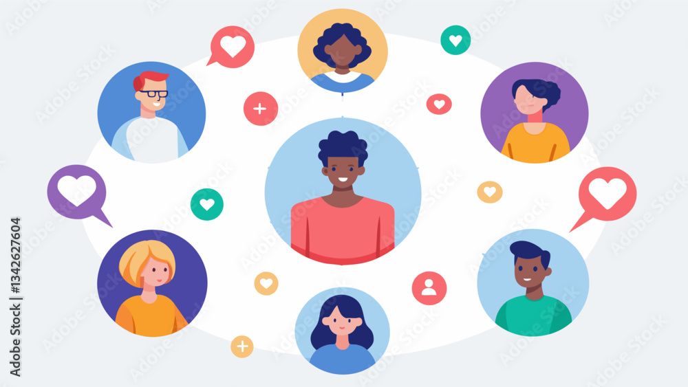 Poster a platform for individuals experiencing loneliness to connect with others and form meaningful relati