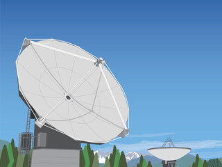 Radio Tlescope　Japan  Nobeyama