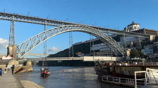bridge over the porto river