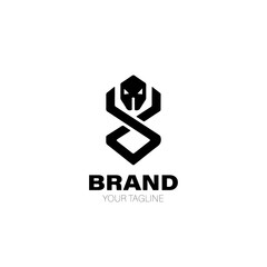 Hydra Logo. Hydra Logo Design. Hydra Logo Brand. Hydra Logo Vector Design Isolated on White Background