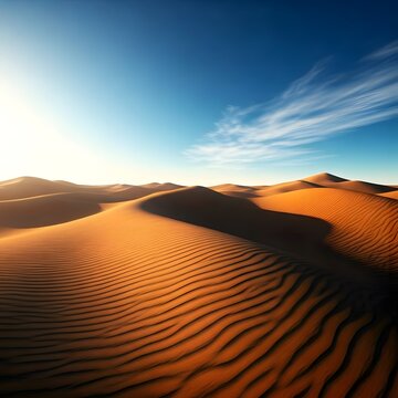 Ubari Sand Sea - A Vast Desert Landscape