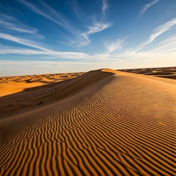 Ubari Sand Sea - A Vast Desert Landscape