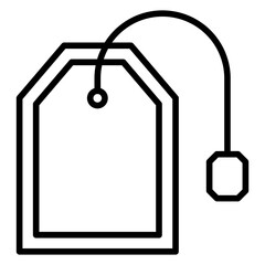 Tea Bag  line icon