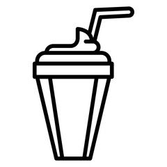 Frappe line icon