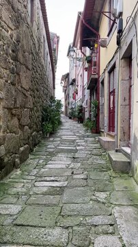 narrow street in the old town