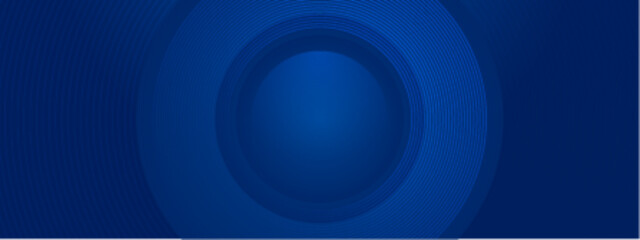 modern blue circle stylish abstract geometric background vector illustration