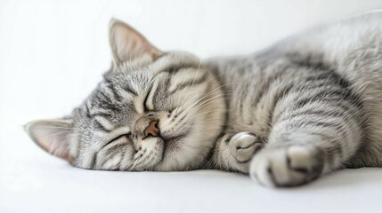 cat lying on the floor
