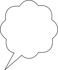 simple chat box line