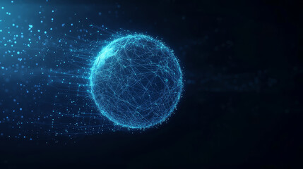 Obraz premium abstract blue background