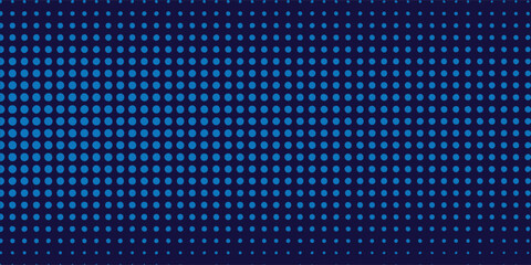 blue wavy halftone background. Dot pop art sport style vector. eps10.