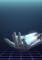 Futuristic innovative AI, smart technology