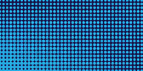 Abstract pattern dots banner, green and blue color halftone perspective background. Technology and futuristic concept. Minimal and modern banner design with copy space. Vector illustration